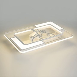 Modern Rectangular Ceiling Fan Light Fixtures