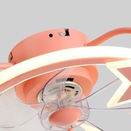 Cartoon Ceiling Fan Light Creative Ceiling Lamp Kid's