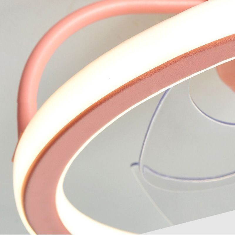 Cartoon Ceiling Fan Light Creative Ceiling Lamp Kid's