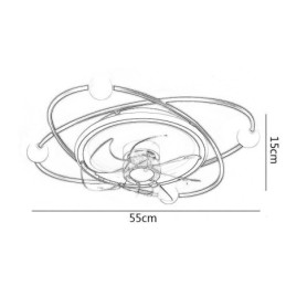 Modern Ceiling Fans Indoor Lighting Dining