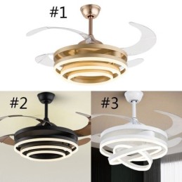 Creative Inverter Fan Chandelier Fan Light