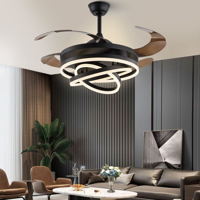 Creative Inverter Fan Chandelier Fan Light