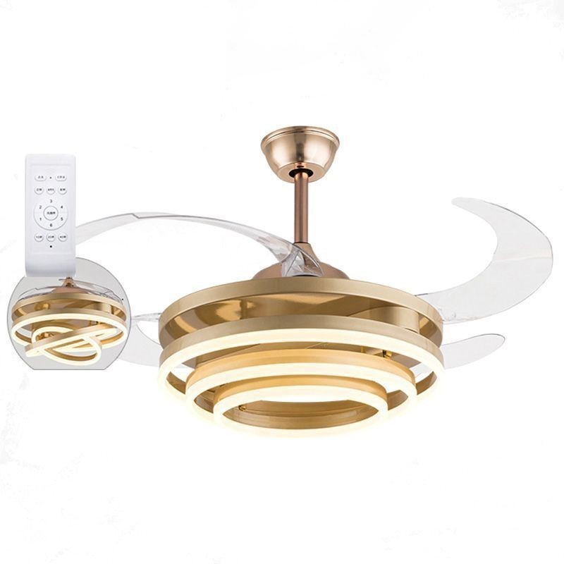 Creative Inverter Fan Chandelier Fan Light