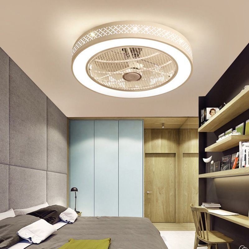 Ultra thin Ceiling Fan Light Invisible Ceiling Fan With Light