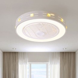 Ultra thin Ceiling Fan Light Invisible Ceiling Fan With Light