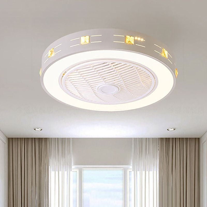 Ultra thin Ceiling Fan Light Invisible Ceiling Fan With Light