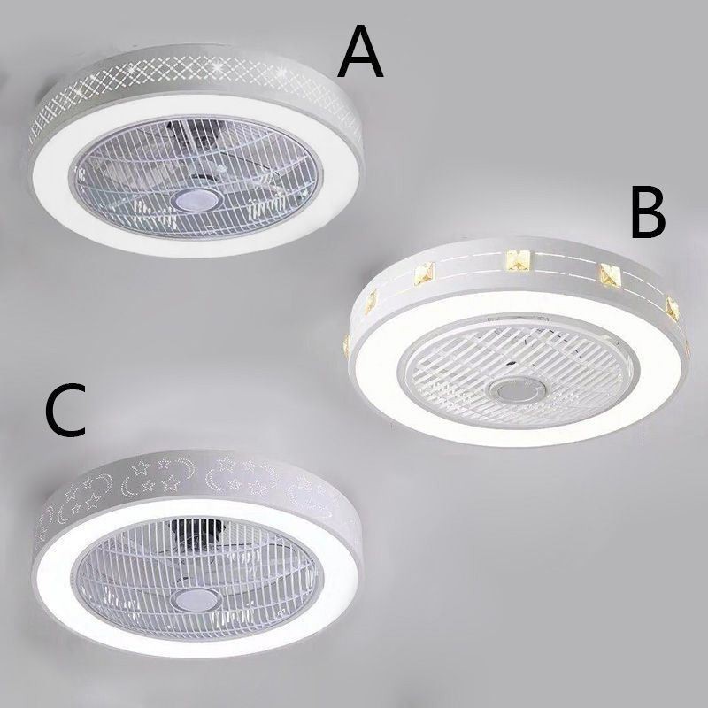 Ultra thin Ceiling Fan Light Invisible Ceiling Fan With Light