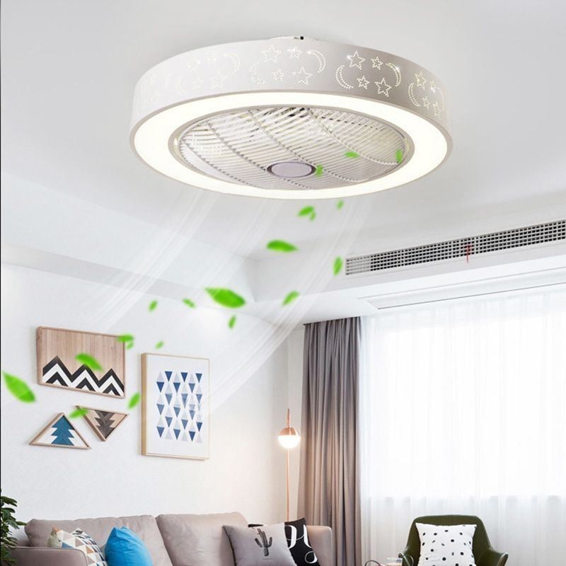 Ultra thin Ceiling Fan Light Invisible Ceiling Fan With Light