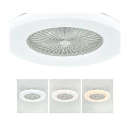 Fan Ceiling Light Trichromatic Dimming 3 Speed Remote Control