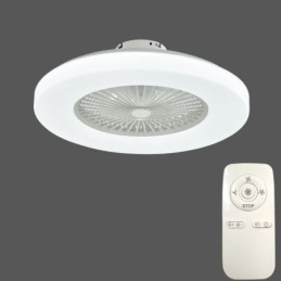 Fan Ceiling Light Trichromatic Dimming 3 Speed Remote Control