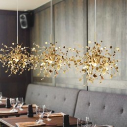 Modern Minimalist Chandelier Stainless Steel