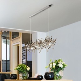Modern Minimalist Chandelier Stainless Steel