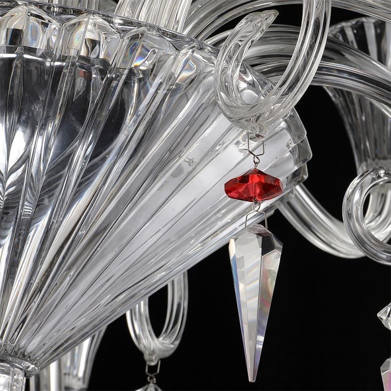 European Crystal Chandelier Decoration Ceiling Light With 18 Lights