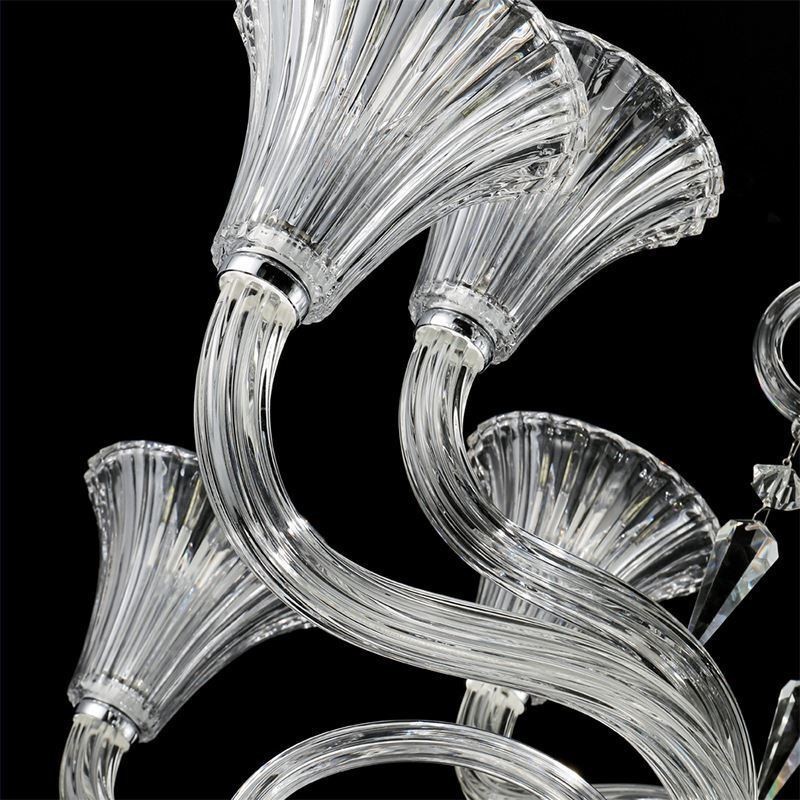 European Crystal Chandelier Decoration Ceiling Light With 18 Lights