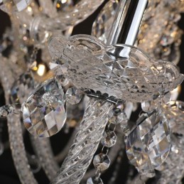 European Crystal Chandelier Ceiling Light With 53 Lights