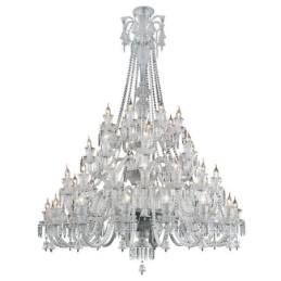European Crystal Chandelier Ceiling Light With 48 Lights