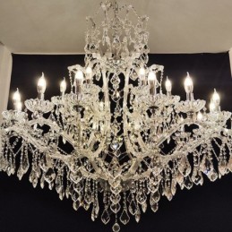 European Crystal Chandelier Decoration Ceiling Light With 24 Lights