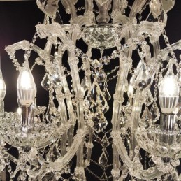 European Crystal Chandelier Decoration Ceiling Light With 24 Lights