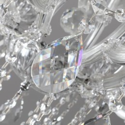 European Crystal Chandelier Decoration Ceiling Light With 24 Lights