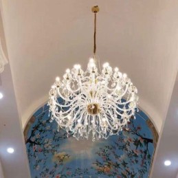 European Crystal Chandelier With 32 Lights Luxury Decoration Ceiling Light