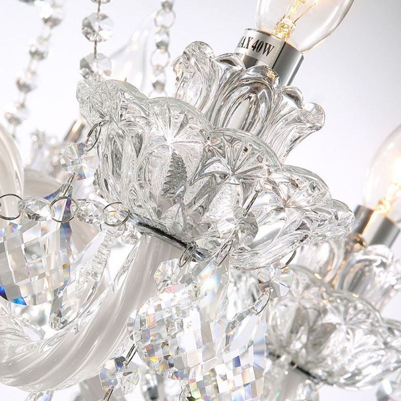European Crystal Chandelier With 32 Lights Luxury Decoration Ceiling Light