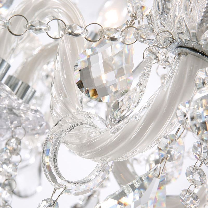 European Crystal Chandelier With 32 Lights Luxury Decoration Ceiling Light