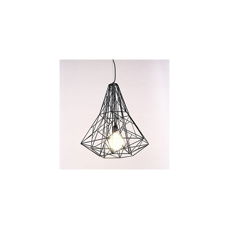 Modern Contemporary Chrome Metal Chandelier