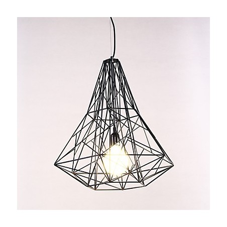 Modern Contemporary Chrome Metal Chandelier