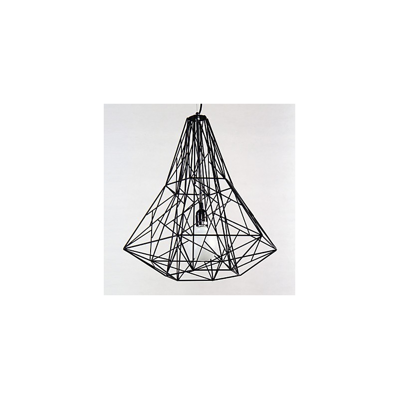 Modern Contemporary Chrome Metal Chandelier