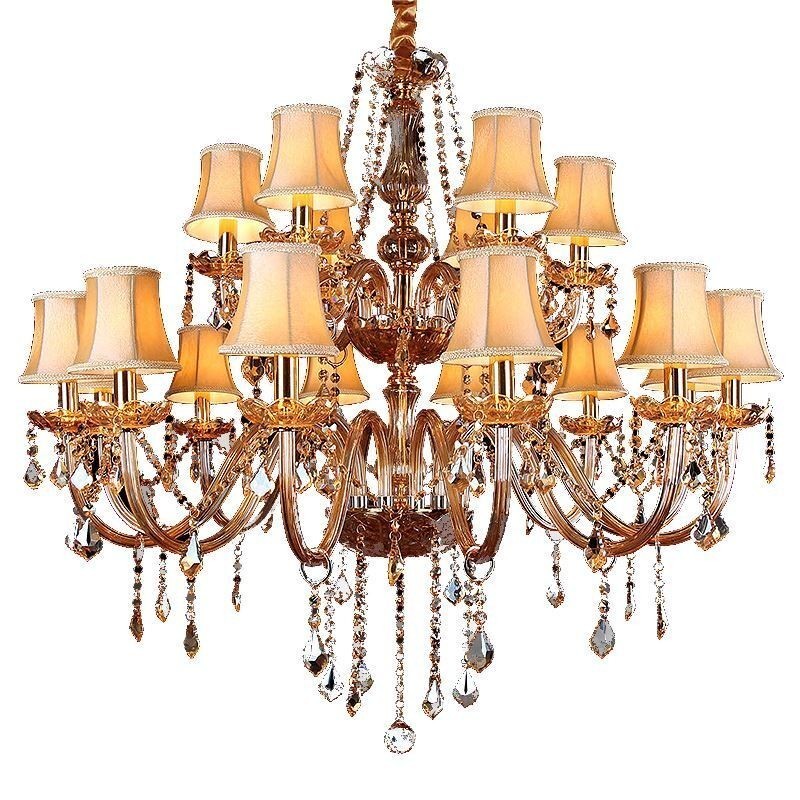 Luxury Crystal Chandelier European Ceiling Light