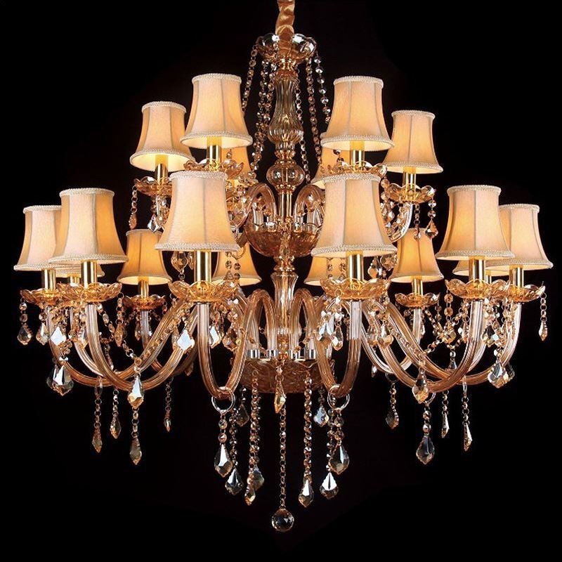 Luxury Crystal Chandelier European Ceiling Light
