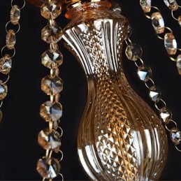 Large Crystal Chandelier Luxury European Pendant Light