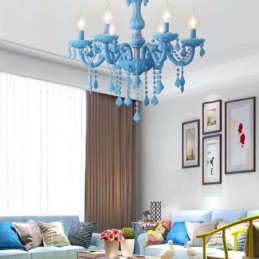 Elegant Crystal Chandelier European Large Pendant Light