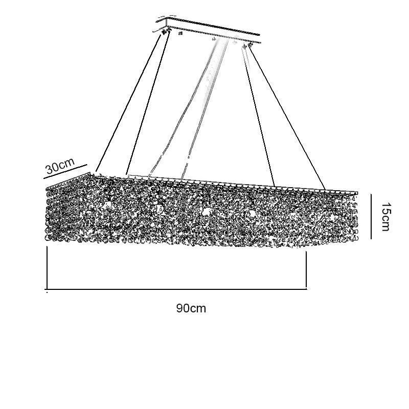 European Crystal Chandelier Luxury Decoration Ceiling Light With 12 Lights
