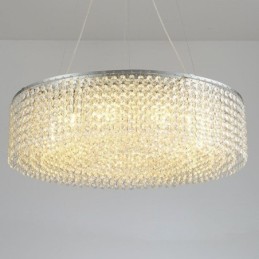 Modern Crystal Chandelier European Luxury Decorative Ceiling Lamp With 12 Lights