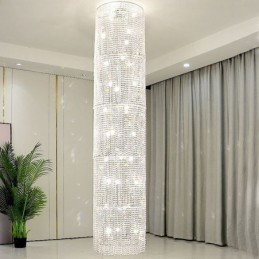 Luxury Crystal Chandelier Modern Decoration Ceiling Light With 36 Lights