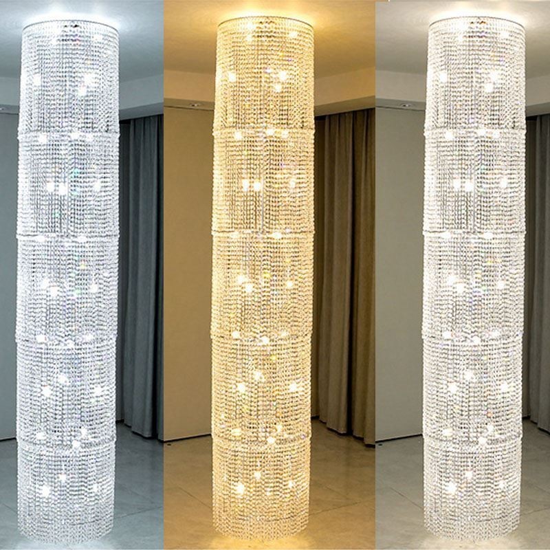 Luxury Crystal Chandelier Modern Decoration Ceiling Light With 36 Lights