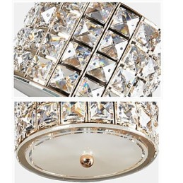 Single 3 Light Crystal Pendant Light Droplight