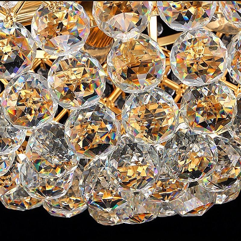 Luxury Crystal Chandelier Modern Elegant Pendant Light