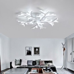 Flush Mount Modern Minimalist Antler Ceiling Light