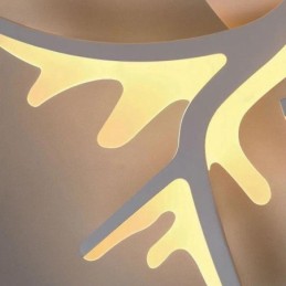 Flush Mount Modern Minimalist Antler Ceiling Light