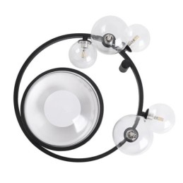 Flush Mount Modern Minimalist Decorative Glass Ceiling Light