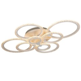 Flush Mount Modern Minimalist Circle Acrylic Flower Ceiling Light