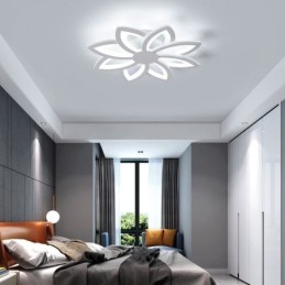 Flush Mount Eye catching Acrylic Flower Ceiling Light 55cm