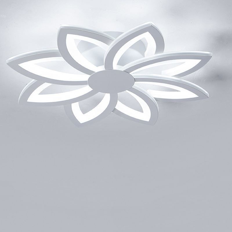 Flush Mount Eye catching Acrylic Flower Ceiling Light 55cm