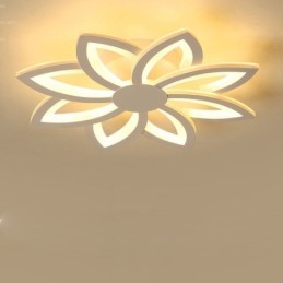 Flush Mount Eye catching Acrylic Flower Ceiling Light 55cm