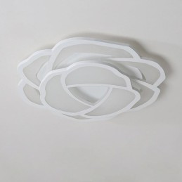 Flush Mount Modern Simple Rose Acrylic Ceiling Light 52cm