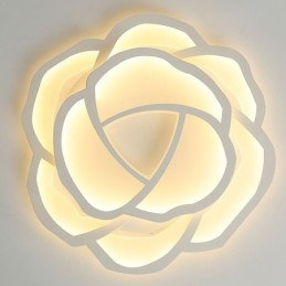 Flush Mount Modern Simple Rose Acrylic Ceiling Light 52cm