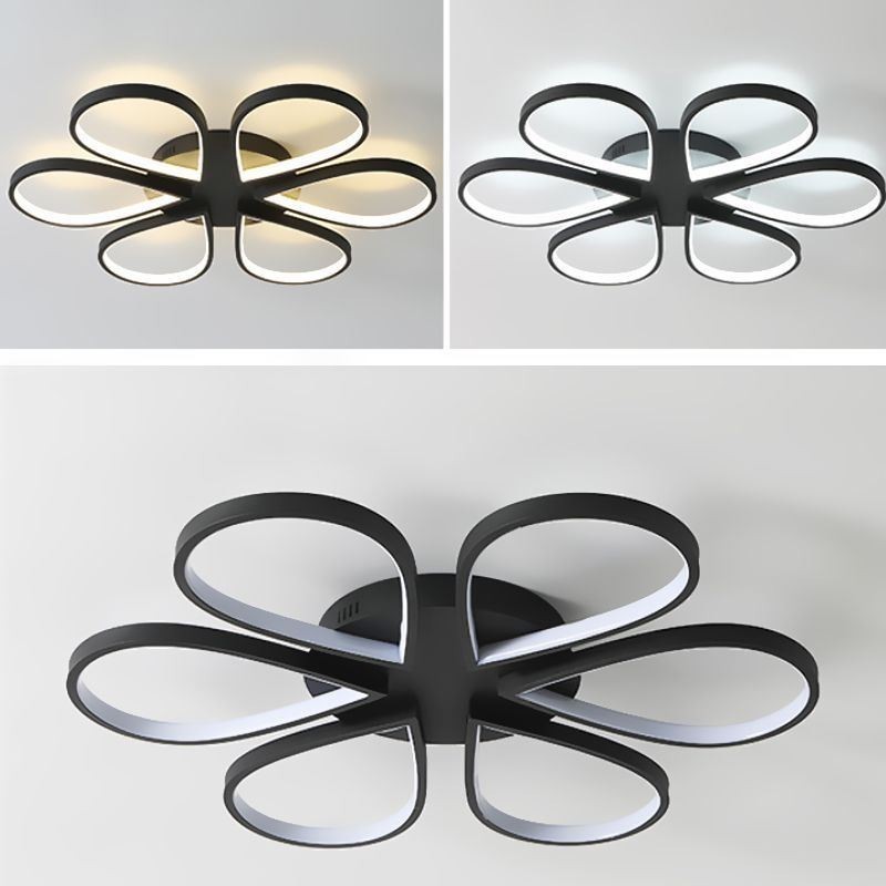 Flush Mount Minimalist Clover Ceiling Light