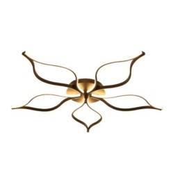 Flush Mount Minimalist Five Leaf Flower Ceiling Light